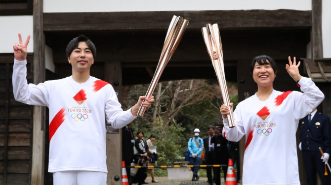 Follow the Olympic flame