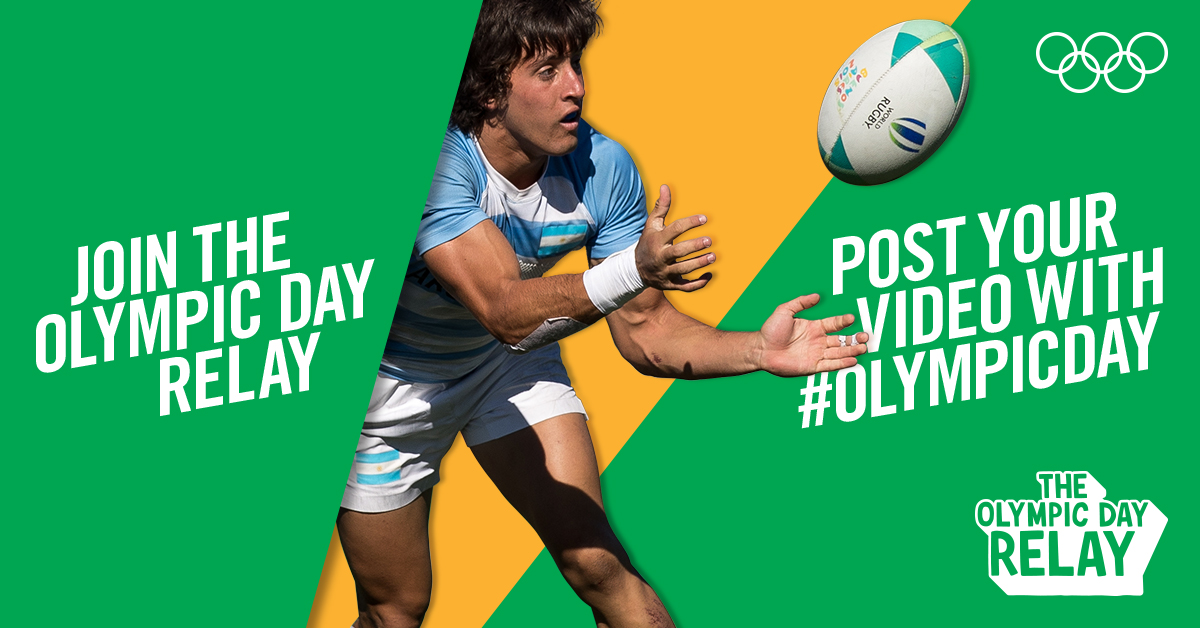 JOIN THE OLYMPIC DAY RELAY | POST YOUR VIDEO WITH #OLYMPICDAY