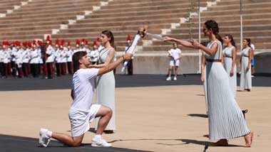 Lausanne 2020 Youth Olympic flame lit in Athens