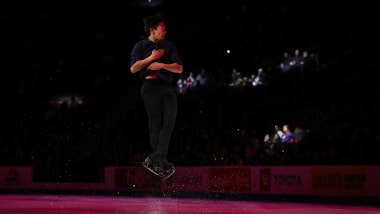 Stephane Lambiel says he hopes he'll never see a quintuple jump