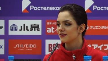 Medvedeva and Trusova on skating against men