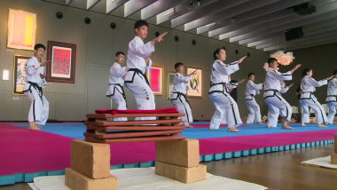 Watch: Korean stars unite for smashing display of taekwondo skill