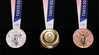 Designs of Tokyo 2020’s recycled medals unveiled