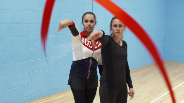 Sports Swap: Football vs Gymnastics with Heather O'Reilly & Margarita Mamun