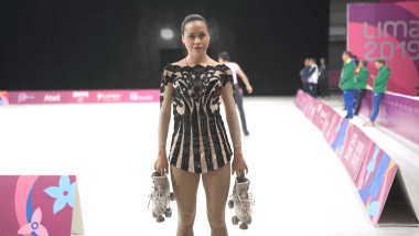 Spot the difference between artistic and figure skating?