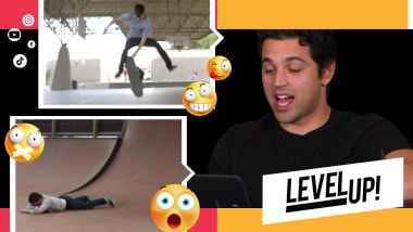 Level up: Paul Rodriguez reacts to skateboard videos