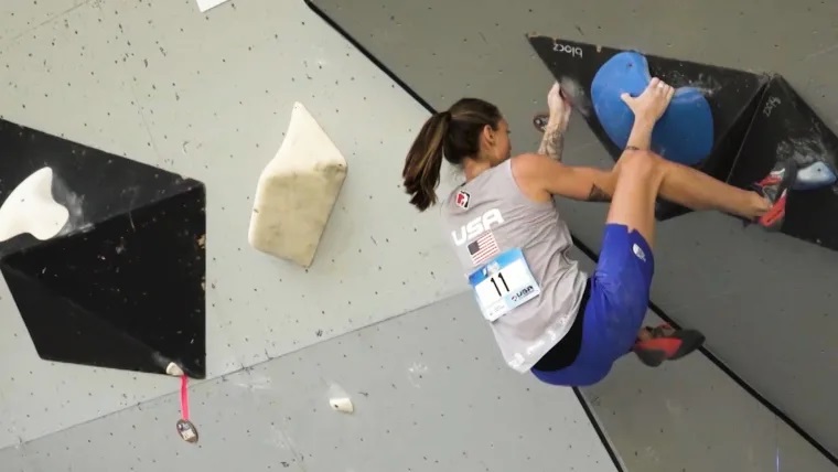 U.S. climbing champ Johnson on what to expect at Tokyo 2020