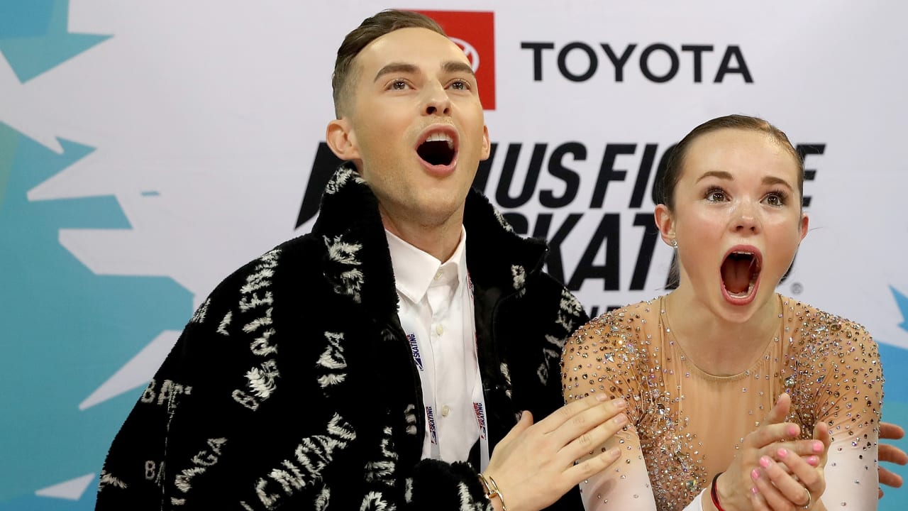 Adam Rippon on 'new' Mariah Bell: I think she performs the best